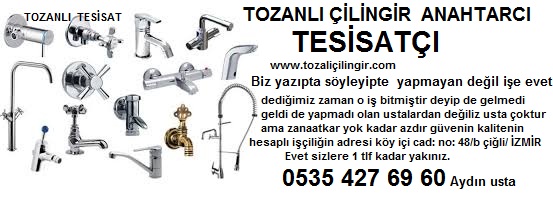 Balatçık sıhhi tesisat tamir bakımı İzmir